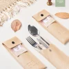 CUTLERY SET WITH POCKET